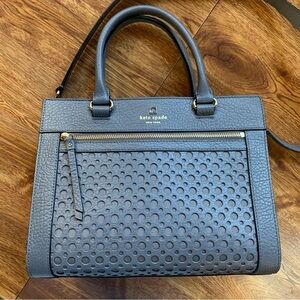 Kate Spade Perri Lane Romy Crossbody Satchel - Bubbles Grey